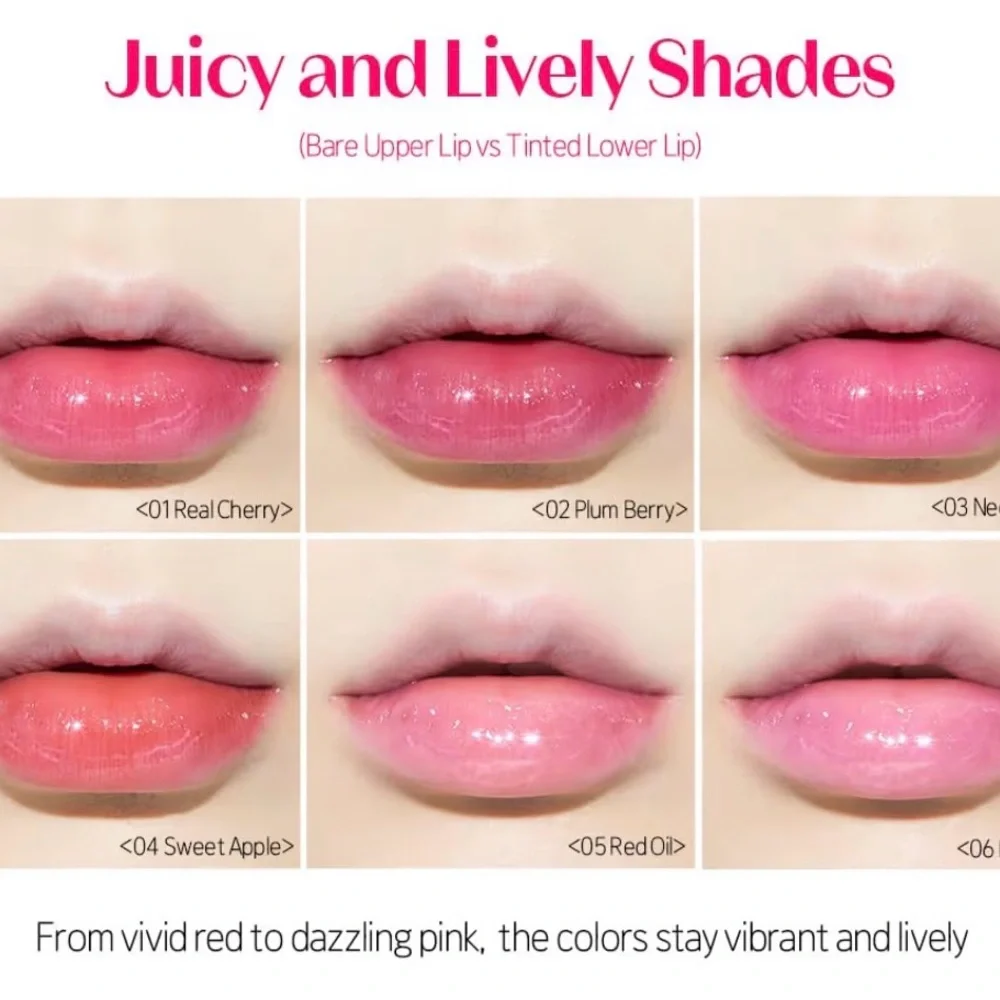 Oil Tint Lip Gloss - 04 Sweet Apple
